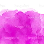 Magenta watercolor smoke clouds abstract vector illustration
