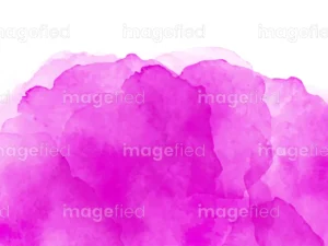 Magenta watercolor smoke clouds abstract vector illustration