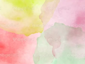 Best watercolor art of pale gold rose pink, and sprout green, multicolored water paint splashes, premium abstract art illustration