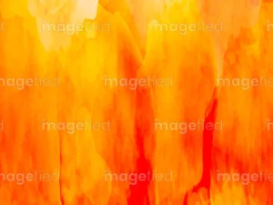 Abstract fire watercolor background, bright red and artyclick orange gold, hand drawn water paint illustration, warm colors artwork on white paper