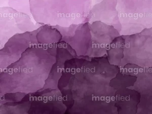 Beautiful background artwork of dirty purple watercolor, hand drawn colorful brush strokes elements separated on white paper, premium stock vectors