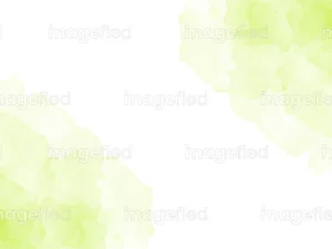 Beautiful premium watercolor corners of pale lime, abstract brushstroke stock image, minimal light color frame corners, HD decorative photos