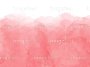 Bittersweet red watercolor background vector illustration, colorful clouds artwork, stock design elements