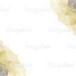 Copy space background of silver chalice and greenish beige watercolor, light water paint frame corners, royalty free brushstroke stock images