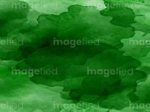 Deep green watercolor splashes background, premium hand painted vector illustration, textured patterns for personal and commercial use