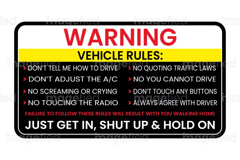 Funny car warning stickers, funny bumper decal for trucks automobiles vehicle window graphic screen