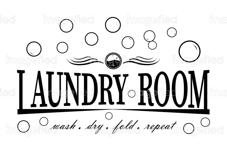 Laundry room signs printable canvas wall art, wash, dry, repeat, fold, bathroom decoration wallpaper