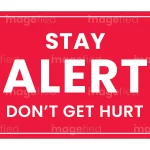 Stay-alert-sign-stickers-digital-downloadable-file