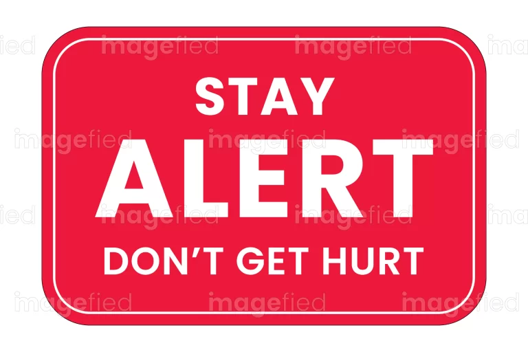 Stay-alert-sign-stickers-digital-downloadable-file