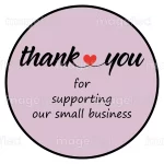 Thank you for supporting our small business