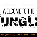 Welcome To The Jungle SVG