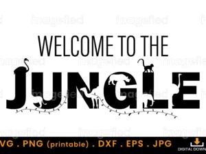 Welcome To The Jungle SVG