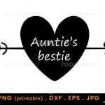 Aunties Bestie SVG