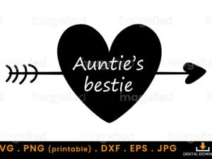 Aunties Bestie SVG