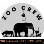Zoo Crew Svg