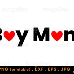 boy mom svg