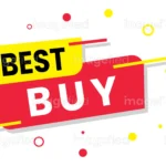 Best Buy Sign, Vector Illustration