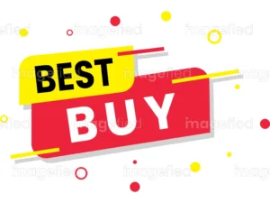 Best Buy Sign, Vector Illustration