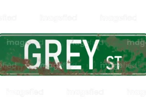 Grey Street Sign