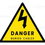 Buried Cables Sign