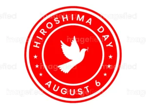 Hiroshima Day Sign