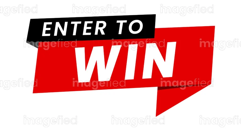 Enter To Win Sign