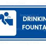 Drinking Fountain Sign
