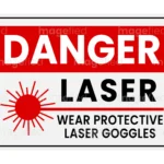 Laser Warning Sign