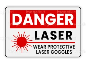 Laser Warning Sign