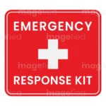 Emergency Response Kit Sign