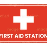 First Aid Station Sign