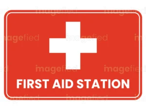 First Aid Station Sign