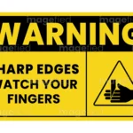 Warning Sharp Edges